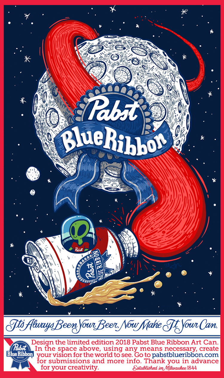 "Pabst-olutely out of this world" Trevor Navarre